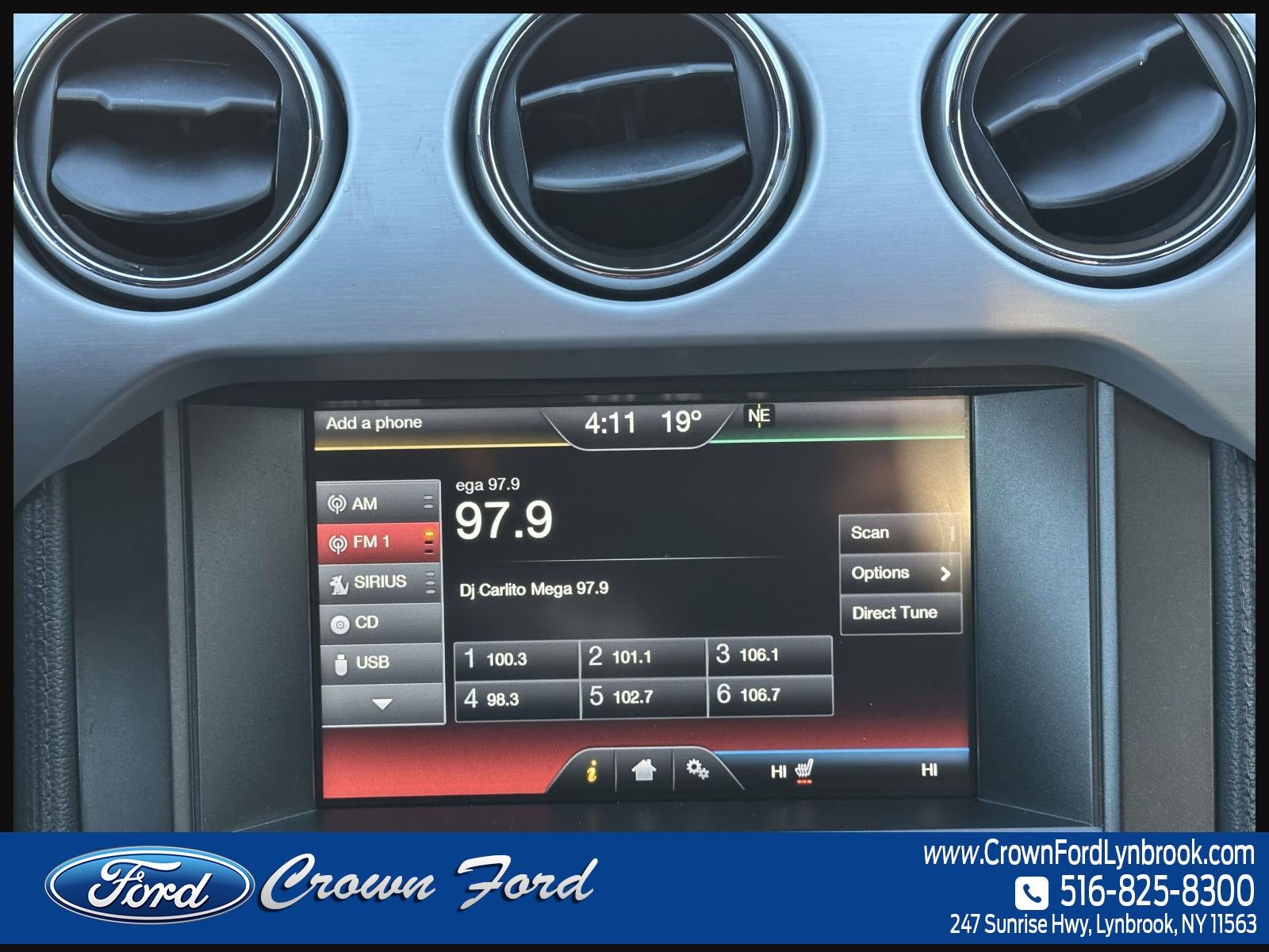 2015 Ford Mustang 2dr Conv EcoBoost Premium