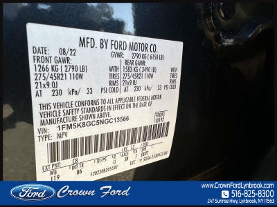 2022 Ford Explorer ST 4WD