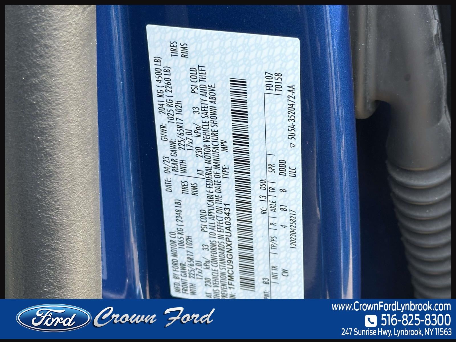 2023 Ford Escape Active AWD