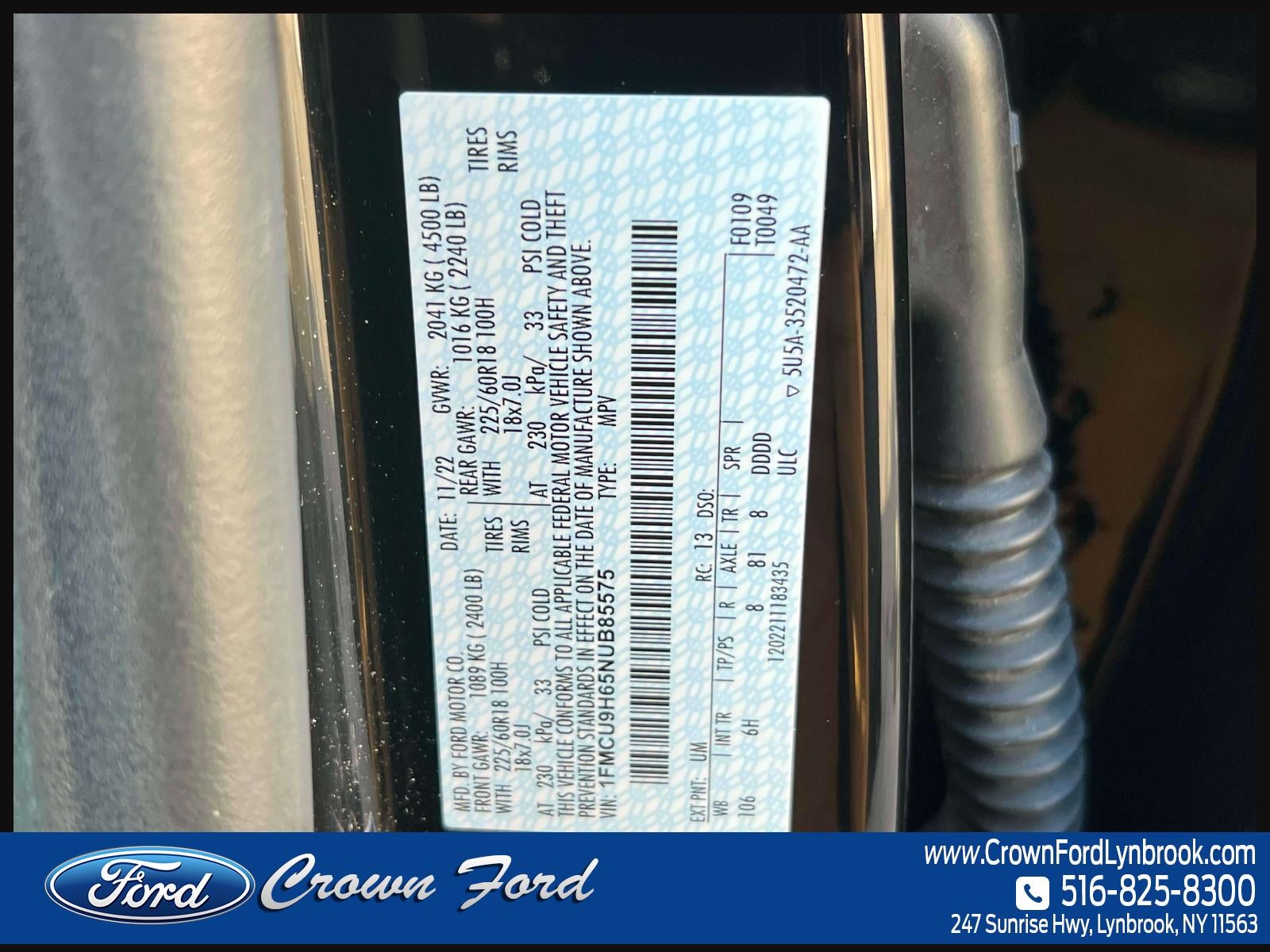 2022 Ford Escape SEL AWD