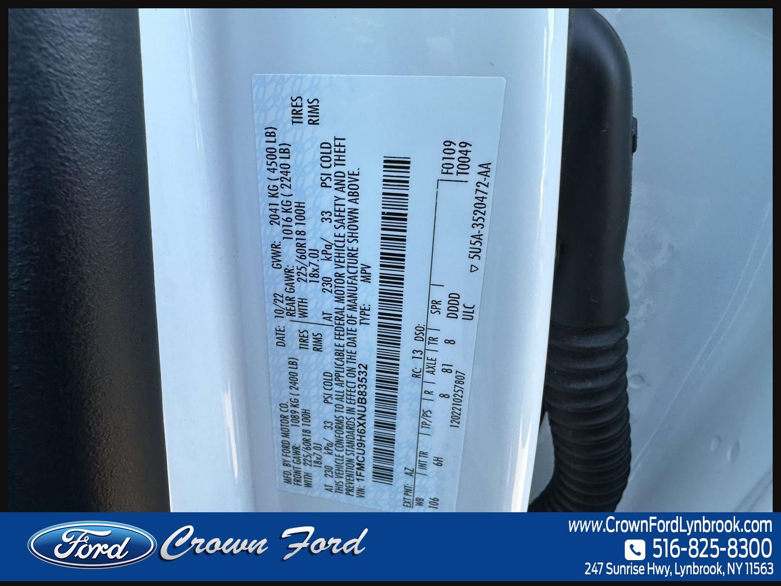 2022 Ford Escape SEL AWD