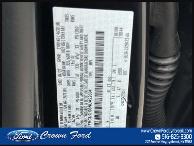 2022 Ford Escape SEL AWD