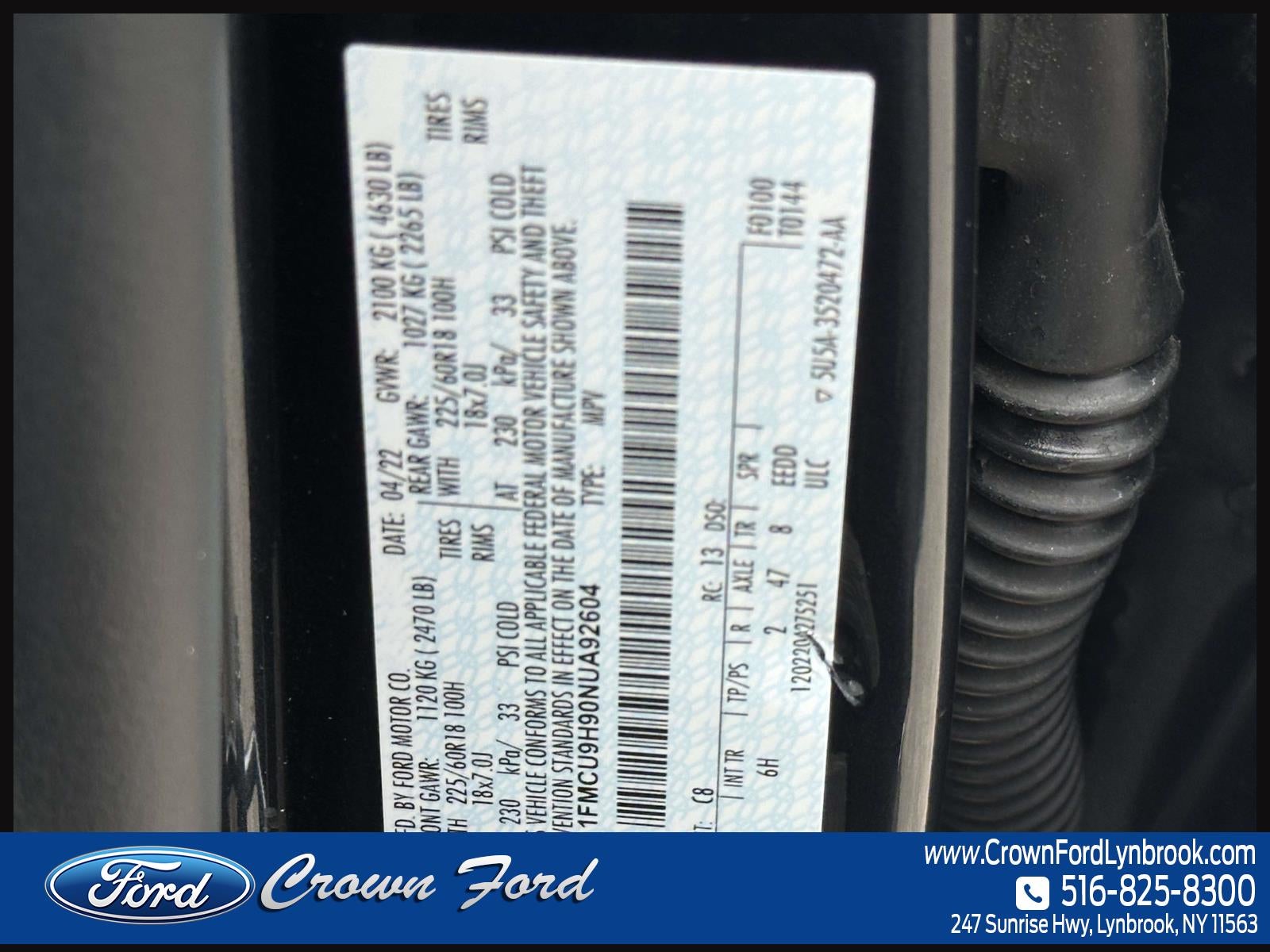 2022 Ford Escape SEL AWD