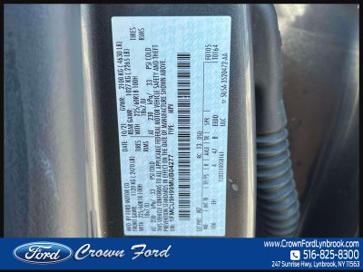 2021 Ford Escape SEL AWD