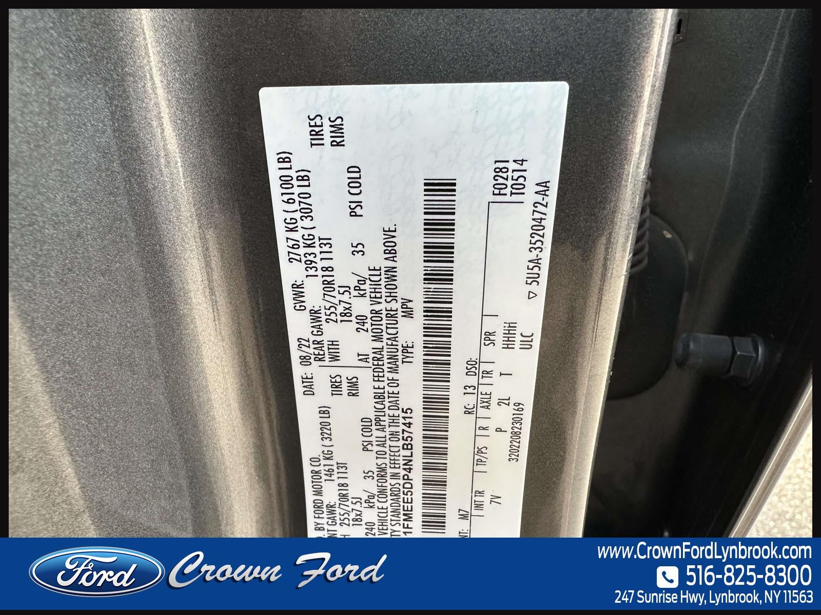 2022 Ford Bronco Outer Banks 4 Door Advanced 4x4