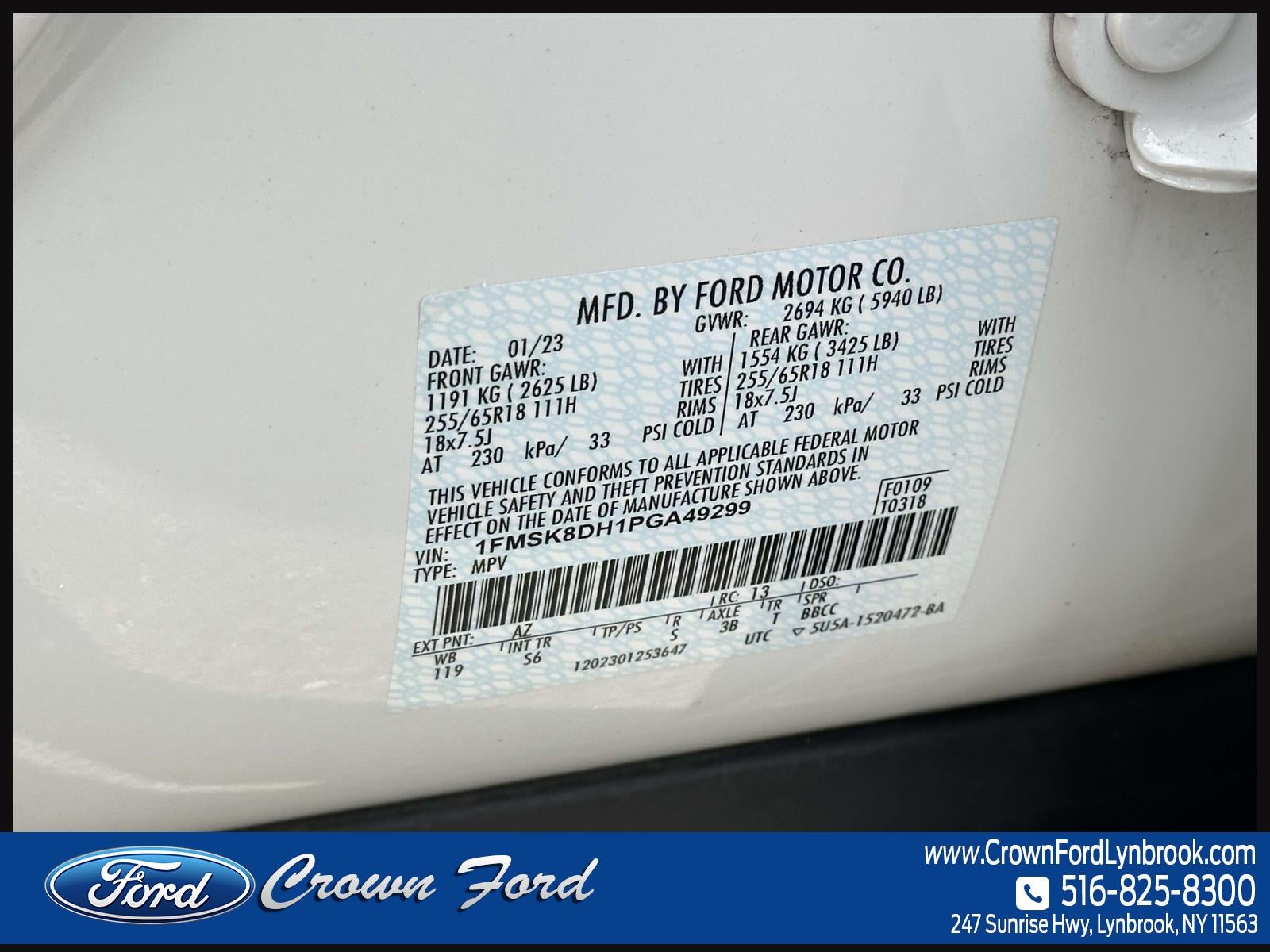 2023 Ford Explorer XLT 4WD