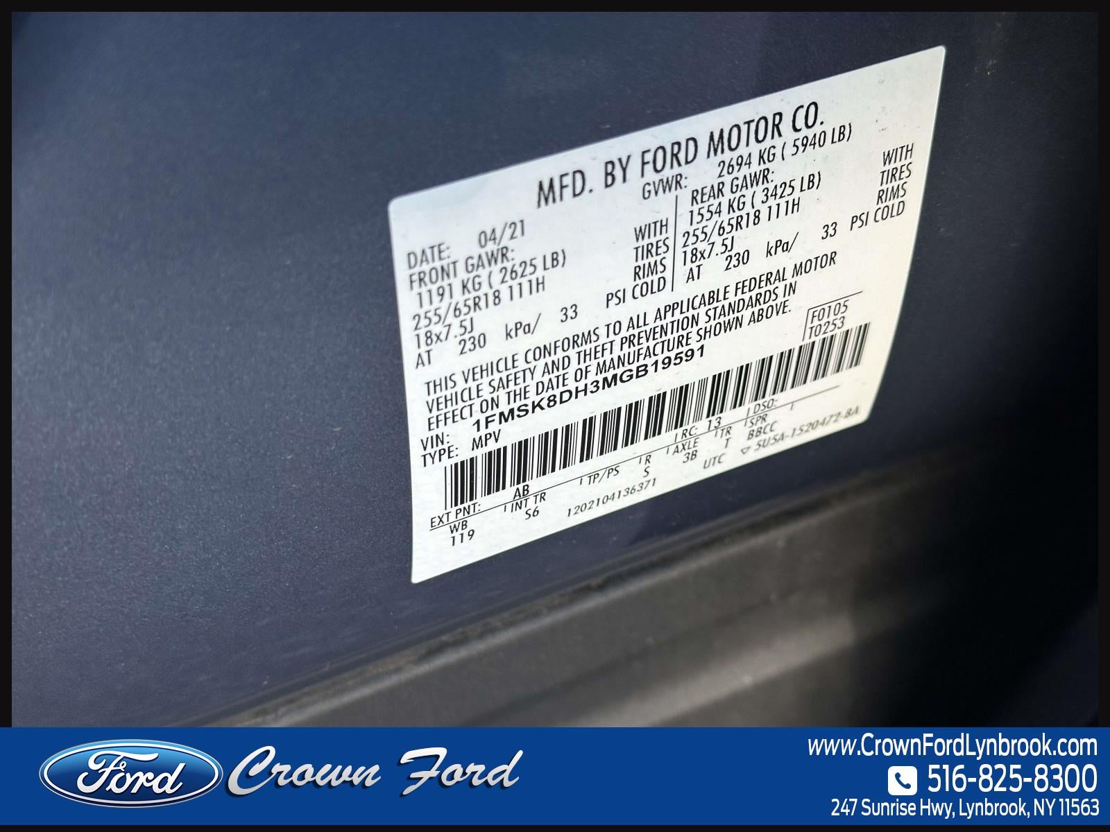 2021 Ford Explorer XLT 4WD