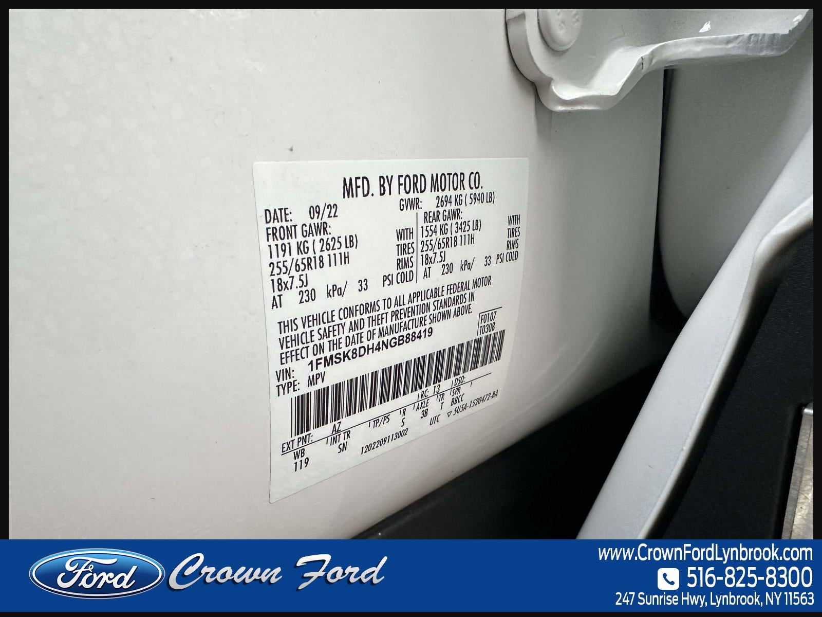 2022 Ford Explorer XLT 4WD