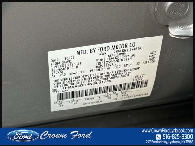 2022 Ford Explorer XLT 4WD