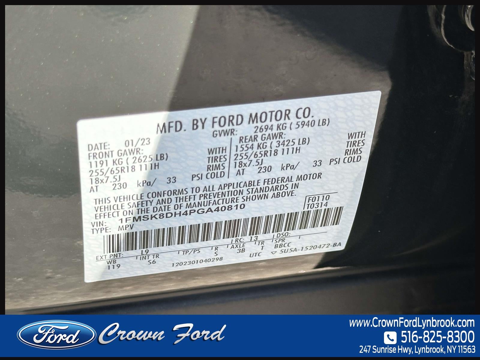 2023 Ford Explorer XLT 4WD