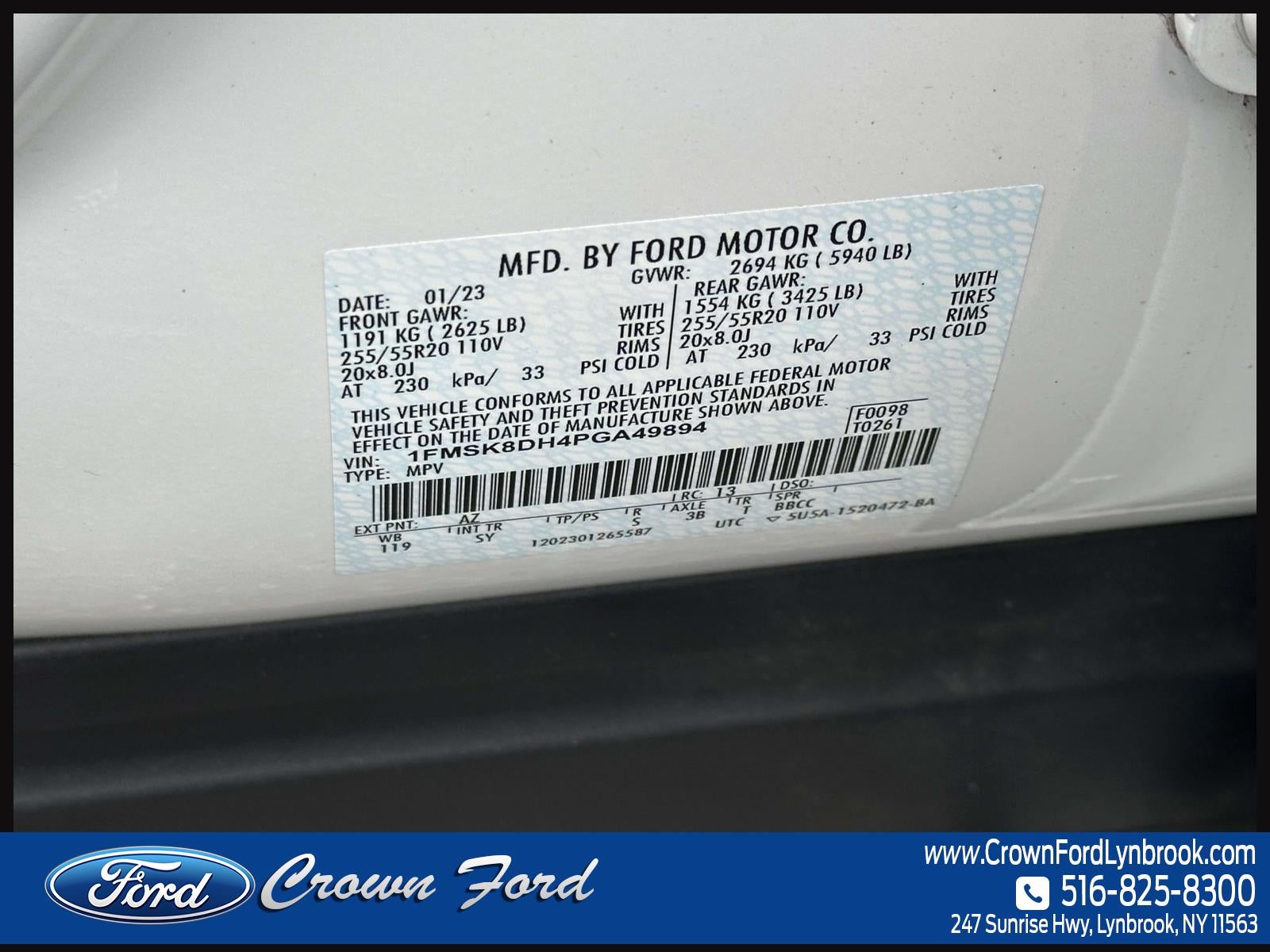 2023 Ford Explorer XLT 4WD