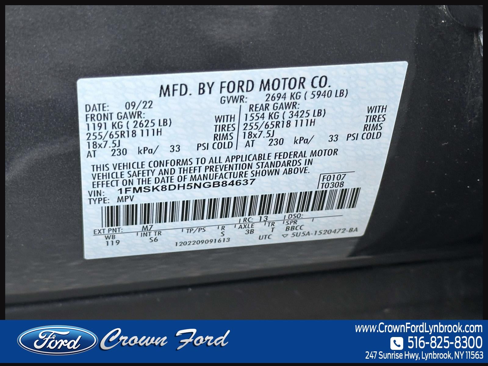 2022 Ford Explorer XLT 4WD