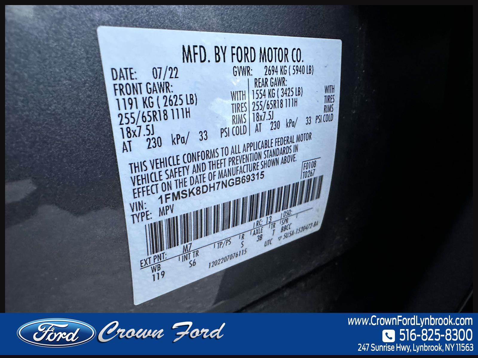 2022 Ford Explorer XLT 4WD