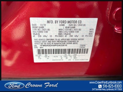 2023 Ford Explorer XLT 4WD