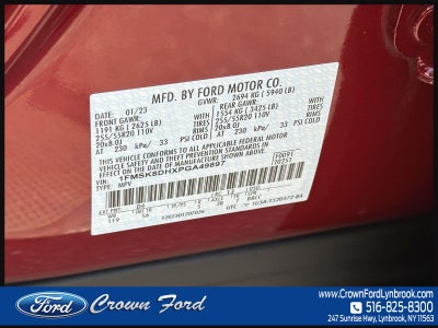 2023 Ford Explorer XLT 4WD