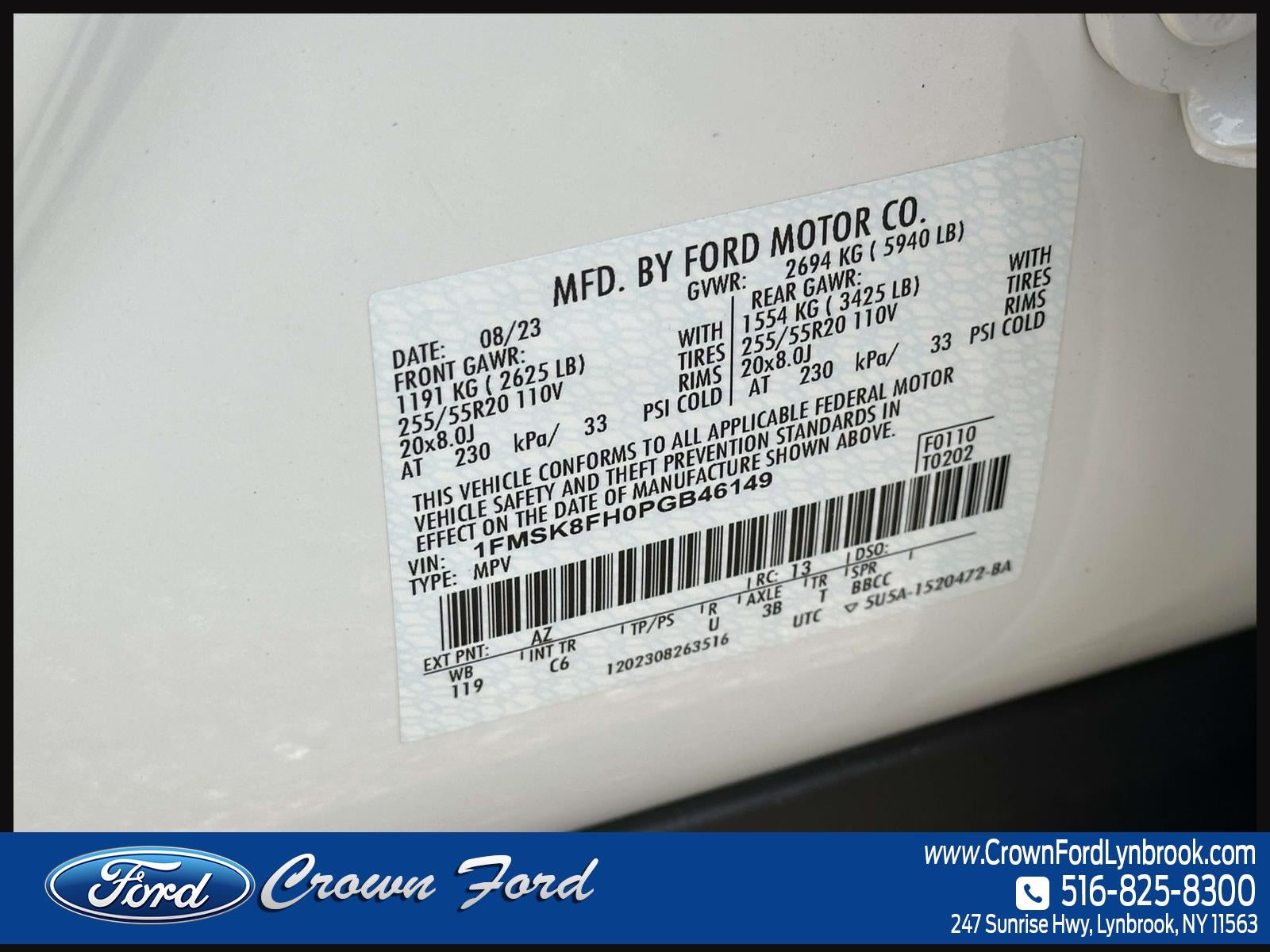 2023 Ford Explorer Limited 4WD