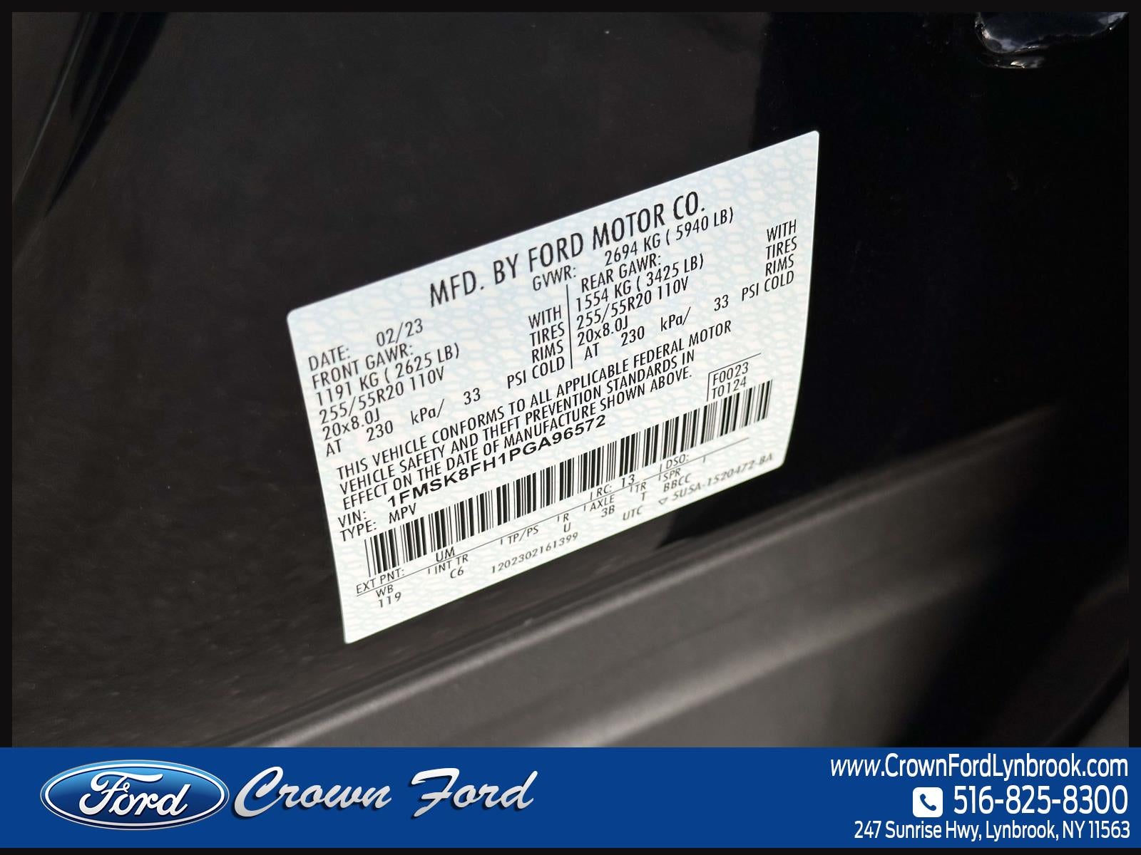 2023 Ford Explorer Limited 4WD