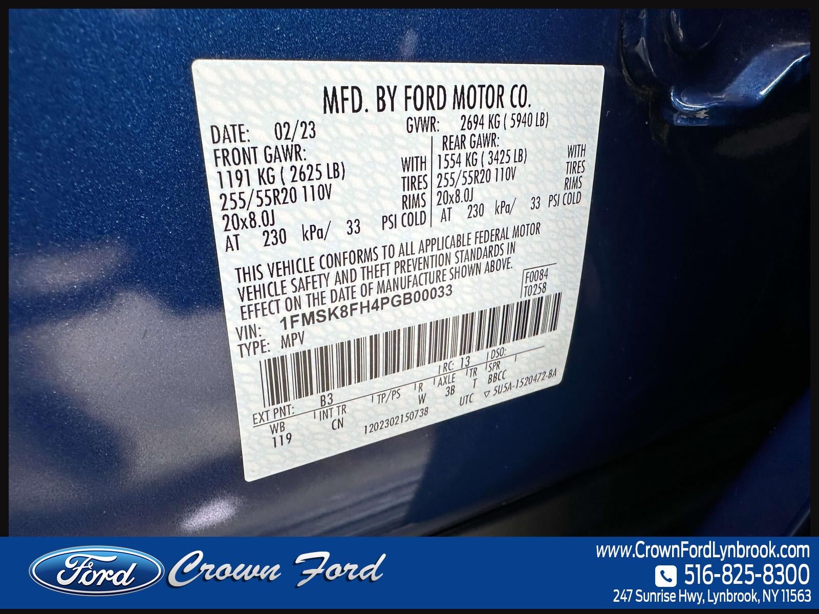 2023 Ford Explorer Limited 4WD