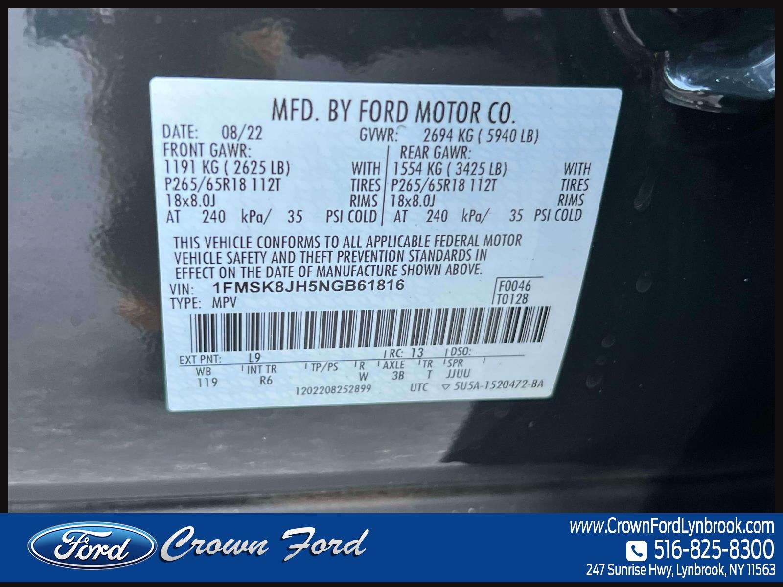 2022 Ford Explorer Timberline 4WD