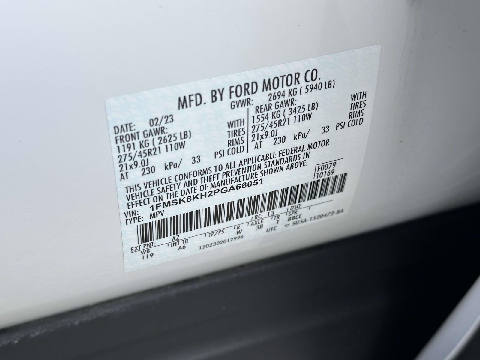 2023 Ford Explorer ST-Line 4WD