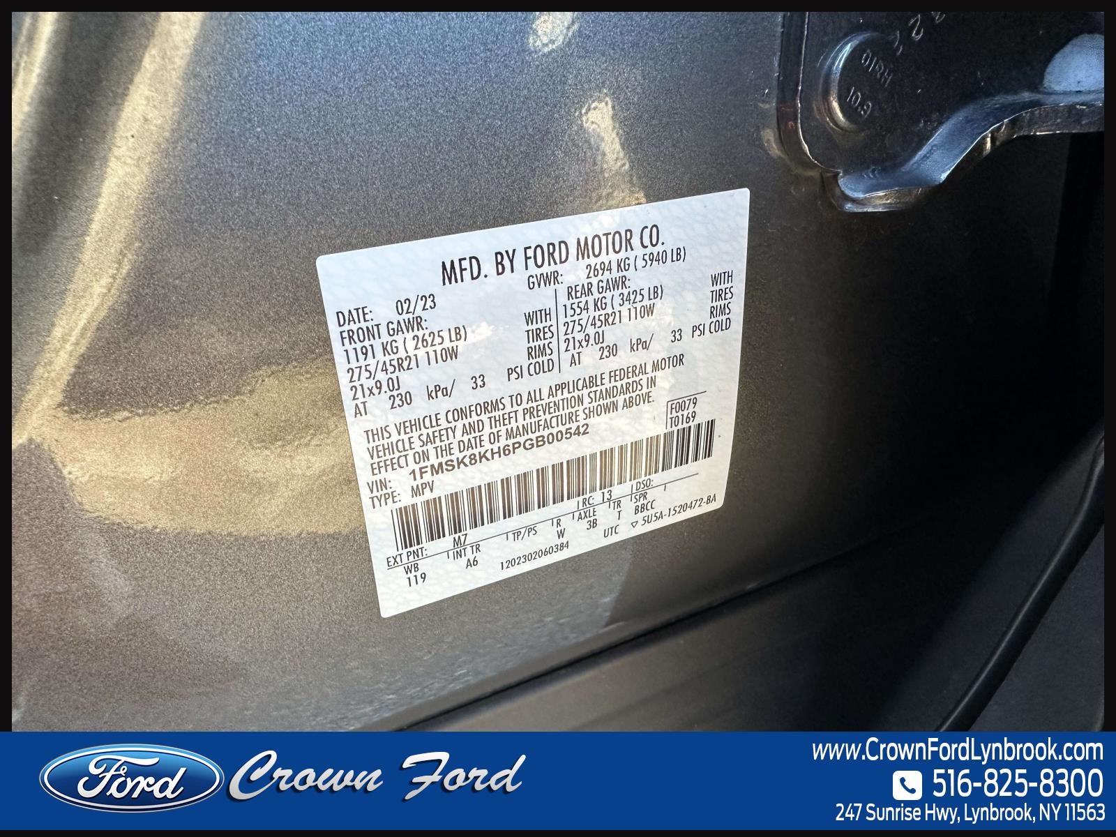 2023 Ford Explorer ST-Line 4WD