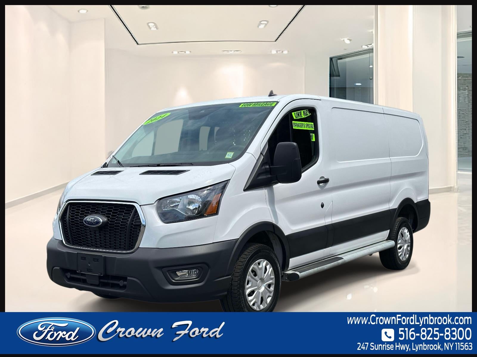 2024 Ford Transit Cargo Van T-250 130 Low Rf 9070 GVWR RWD