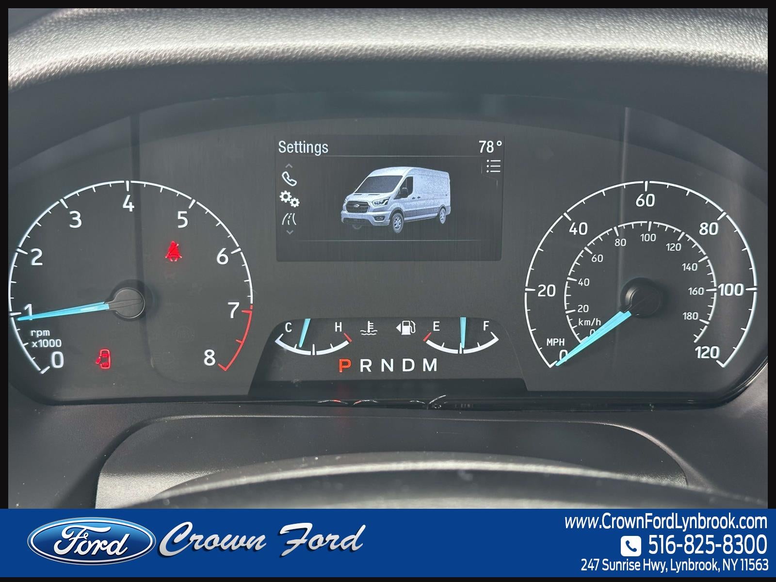 2024 Ford Transit Cargo Van T-250 130 Low Rf 9070 GVWR RWD