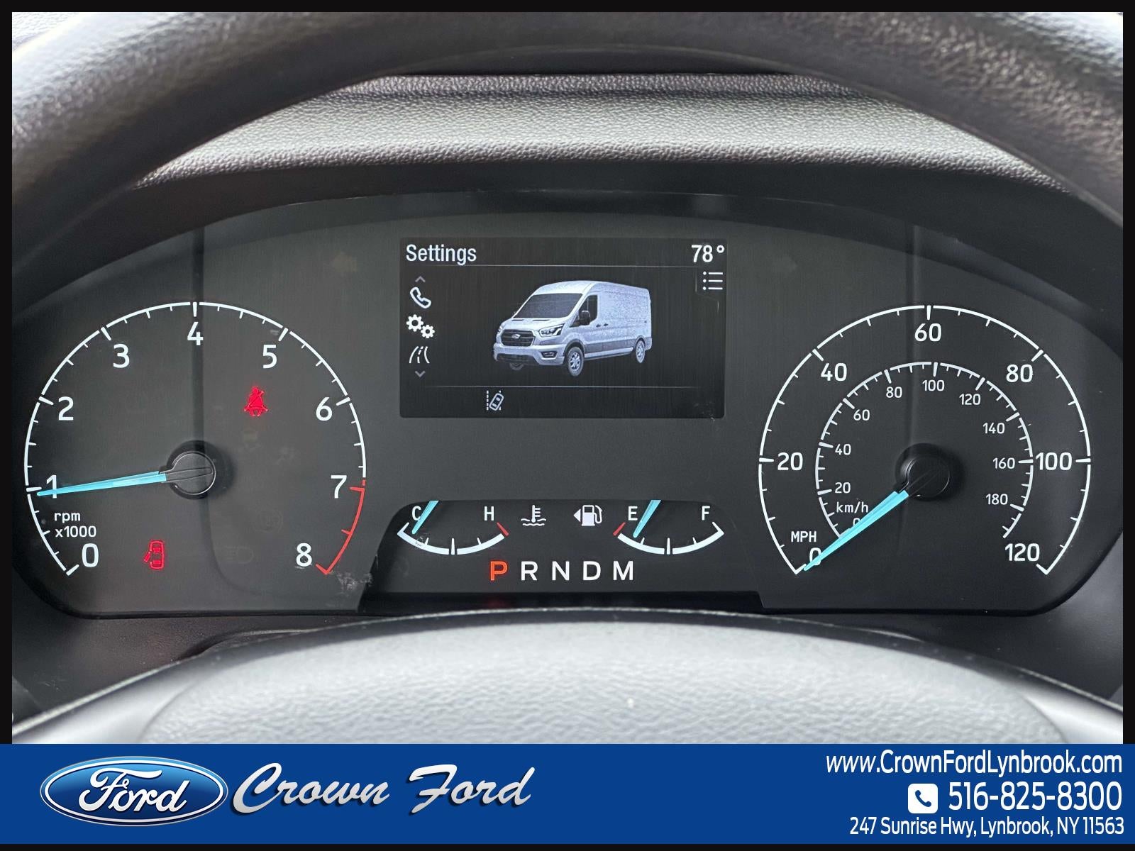 2024 Ford Transit Cargo Van T-250 130 Low Rf 9070 GVWR RWD