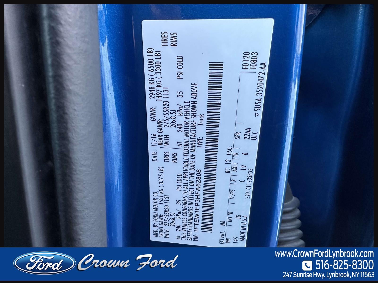 2017 Ford F-150 XL 4WD SuperCrew 5.5' Box