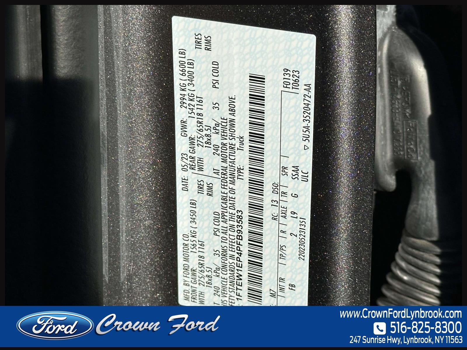 2023 Ford F-150 XLT 4WD SuperCrew 5.5' Box