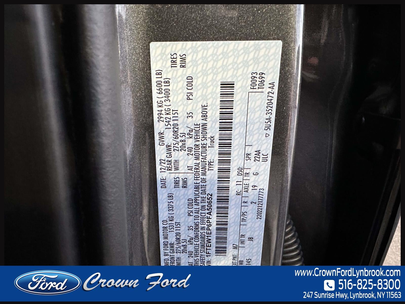 2023 Ford F-150 XL 4WD SuperCrew 5.5' Box