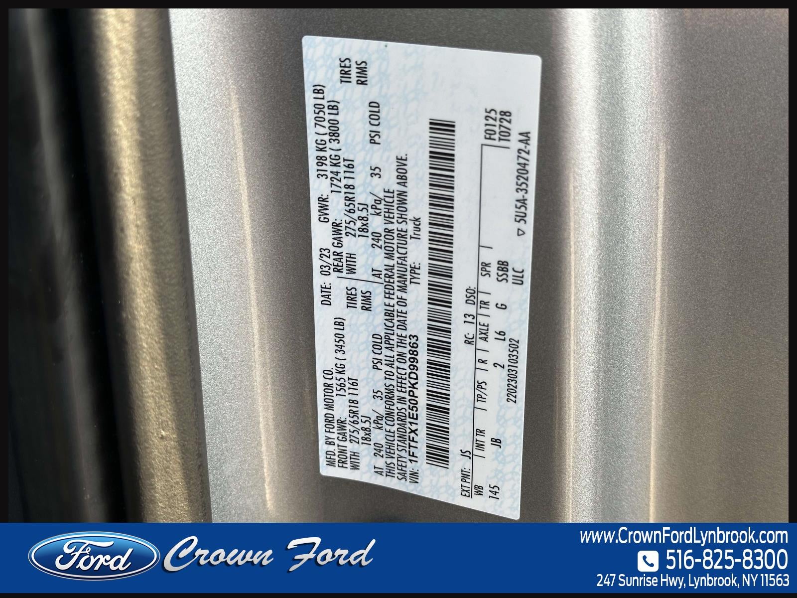 2023 Ford F-150 XL 4WD SuperCab 6.5' Box