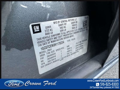 2017 Chevrolet Colorado 4WD Crew Cab 128.3 LT