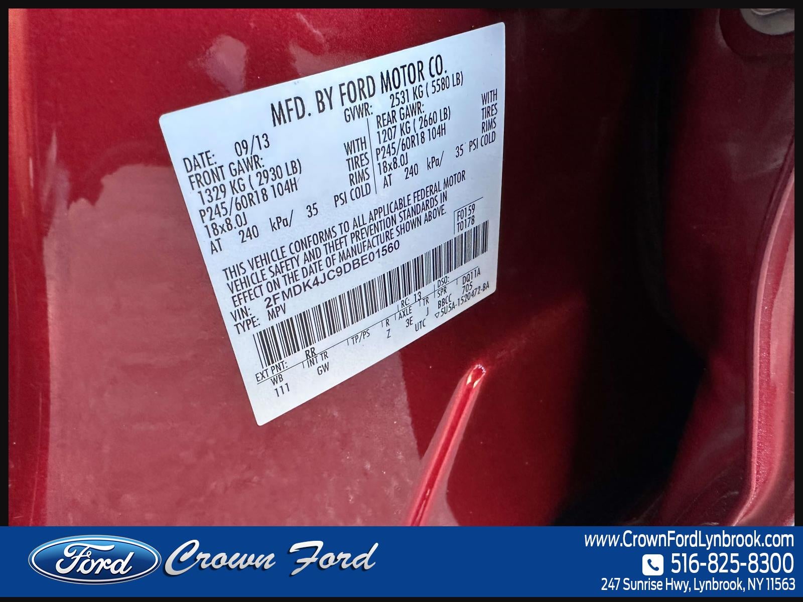 2013 Ford Edge 4dr SEL AWD