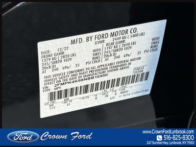 2022 Ford Edge Titanium AWD