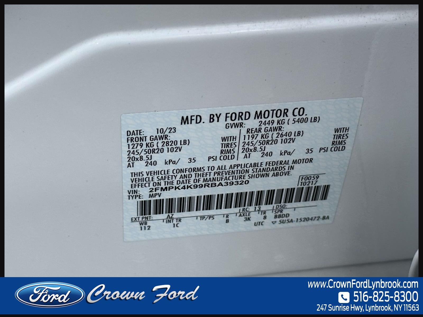 2024 Ford Edge Titanium AWD