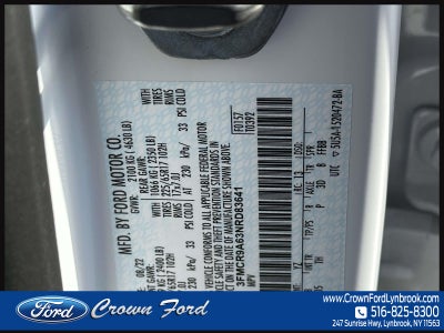 2022 Ford Bronco Sport Base 4x4