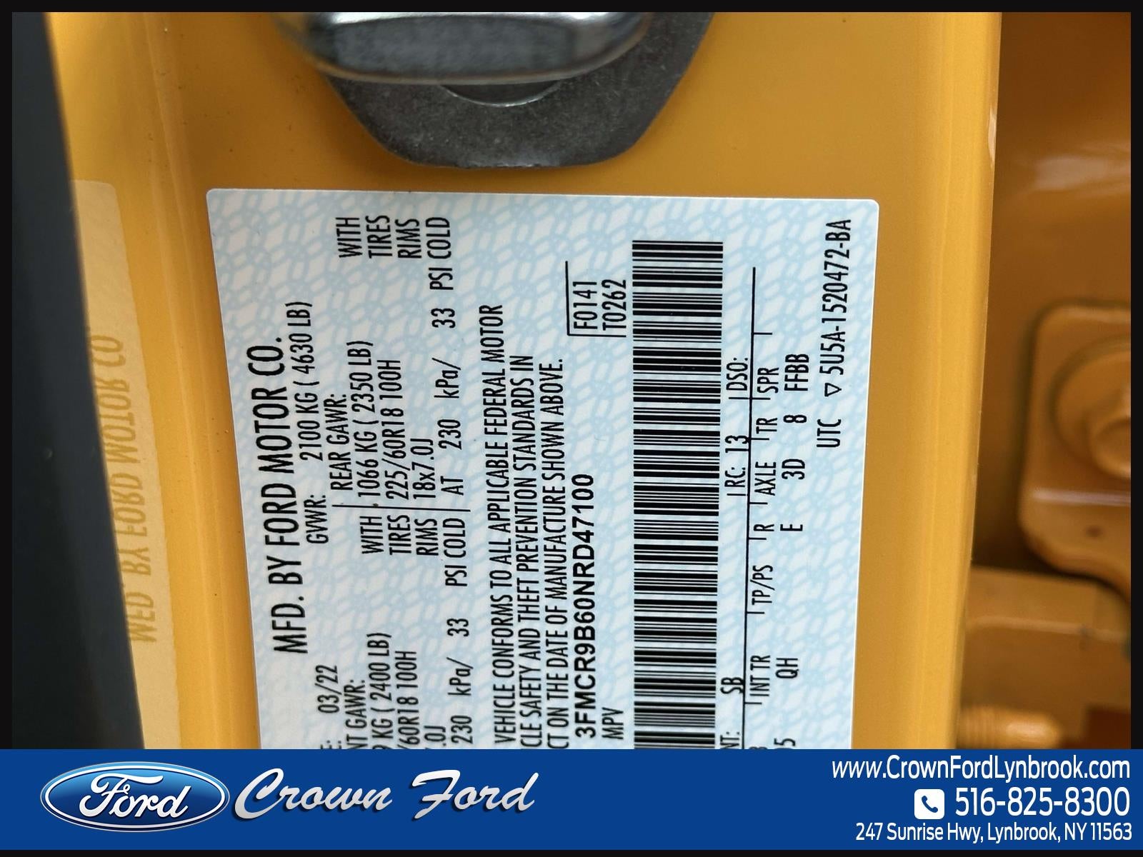 2022 Ford Bronco Sport Big Bend 4x4