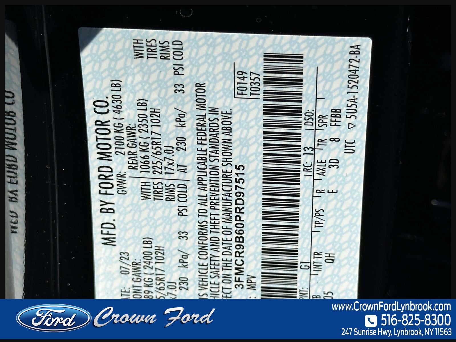 2023 Ford Bronco Sport Big Bend 4x4