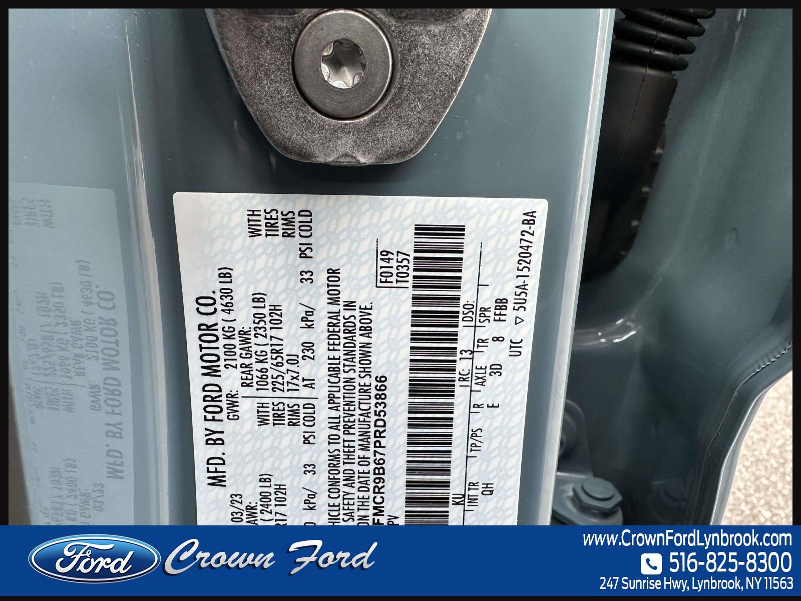 2023 Ford Bronco Sport Big Bend 4x4