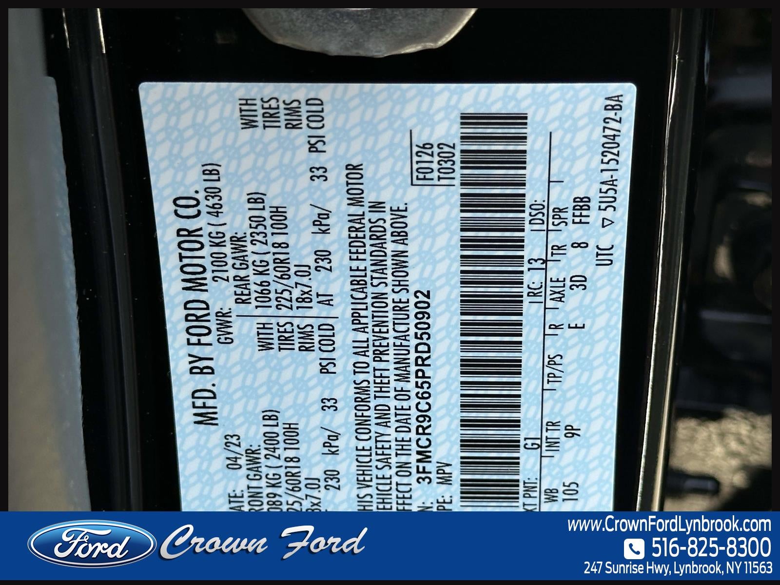 2023 Ford Bronco Sport Outer Banks 4x4