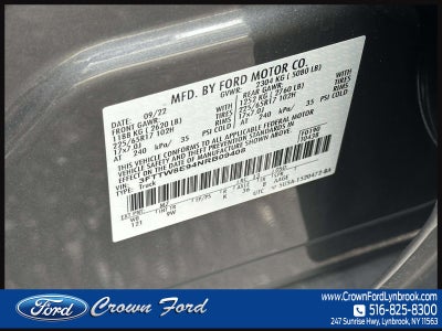 2022 Ford Maverick XL FWD SuperCrew