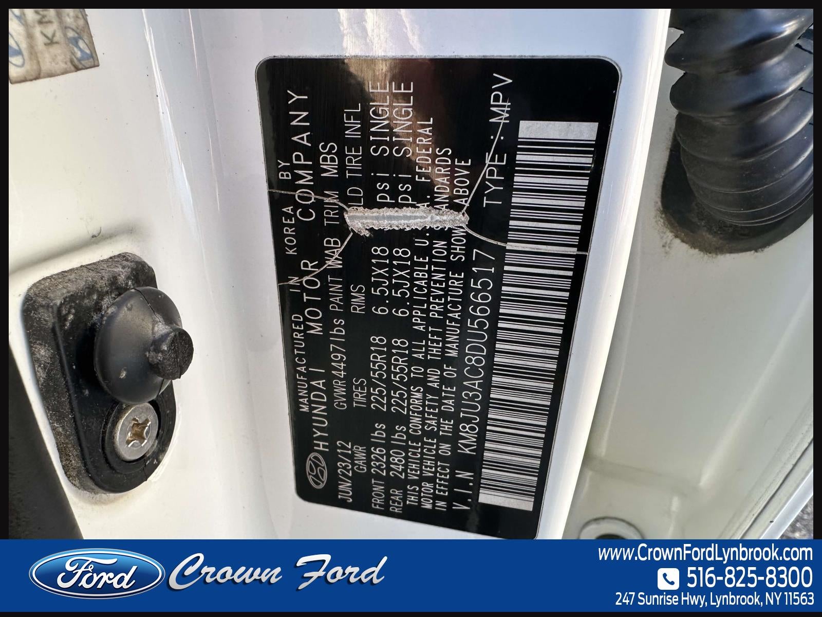 2013 Hyundai Tucson FWD 4dr Auto Limited PZEV