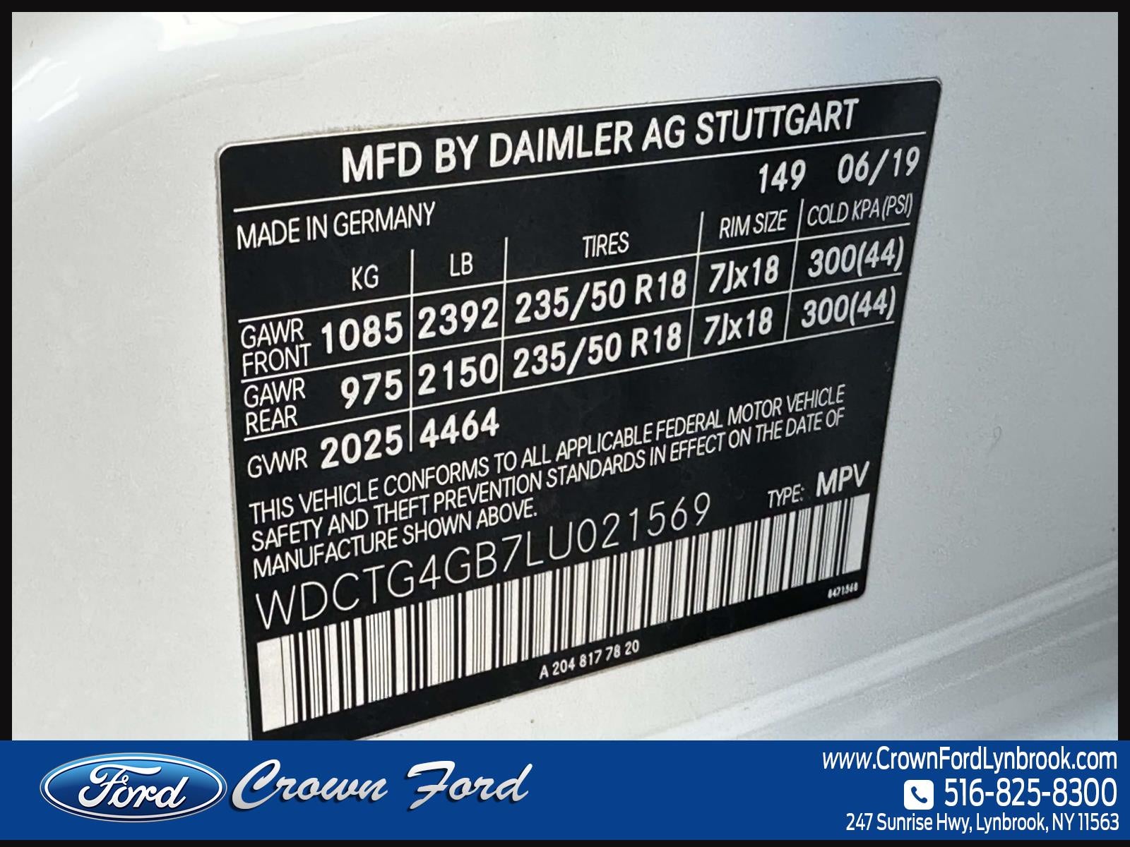 2020 Mercedes-Benz GLA GLA 250 4MATIC® SUV