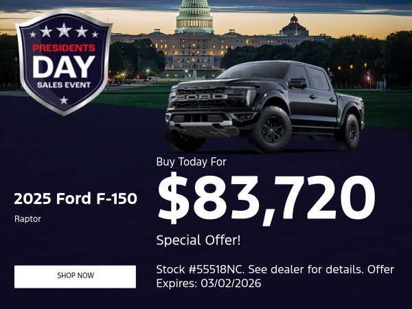 2025 Ford F-150 Raptor