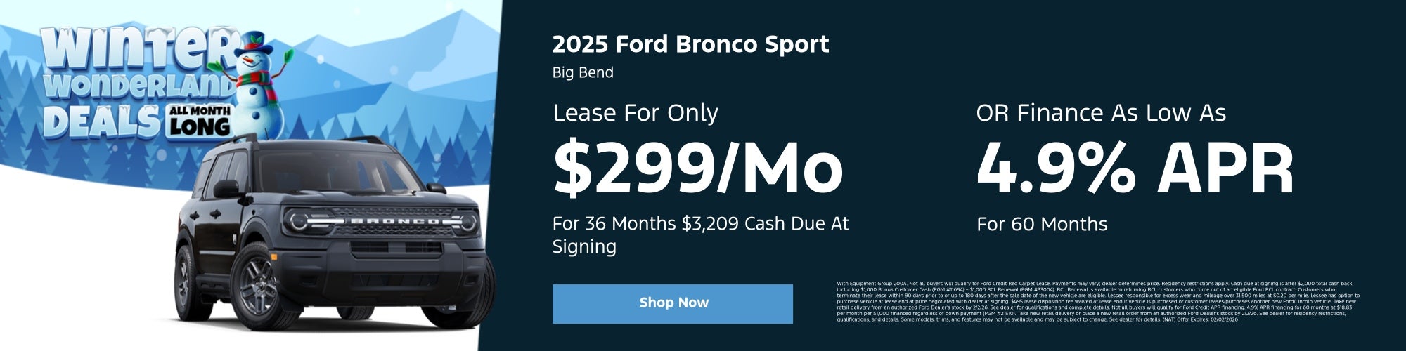 2025 bronco sport 