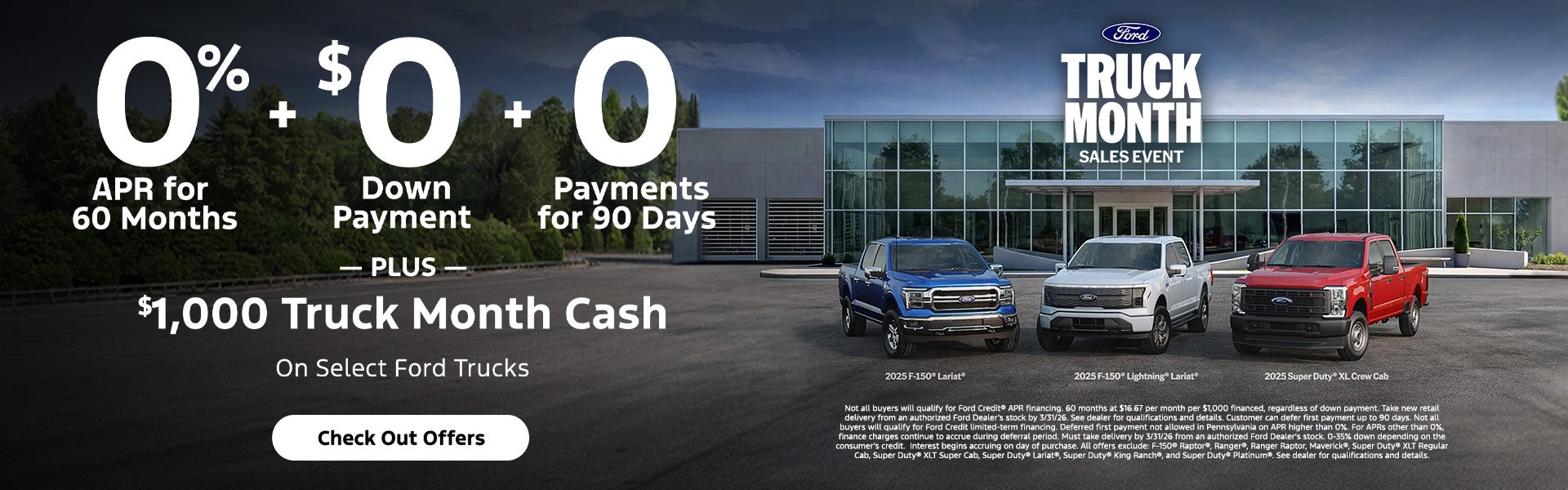 Ford Truck Month Offers