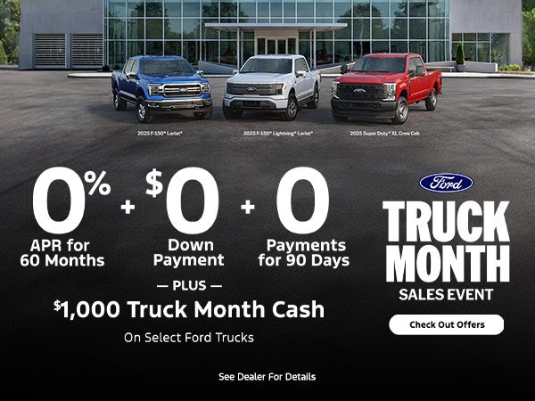 Ford Truck Month Offers