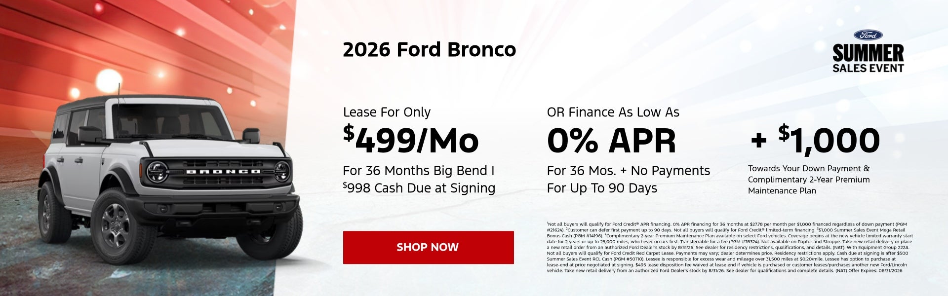 2026 Bronco