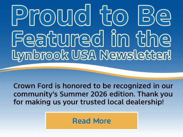 featured in Lynbrook USA Newsletter